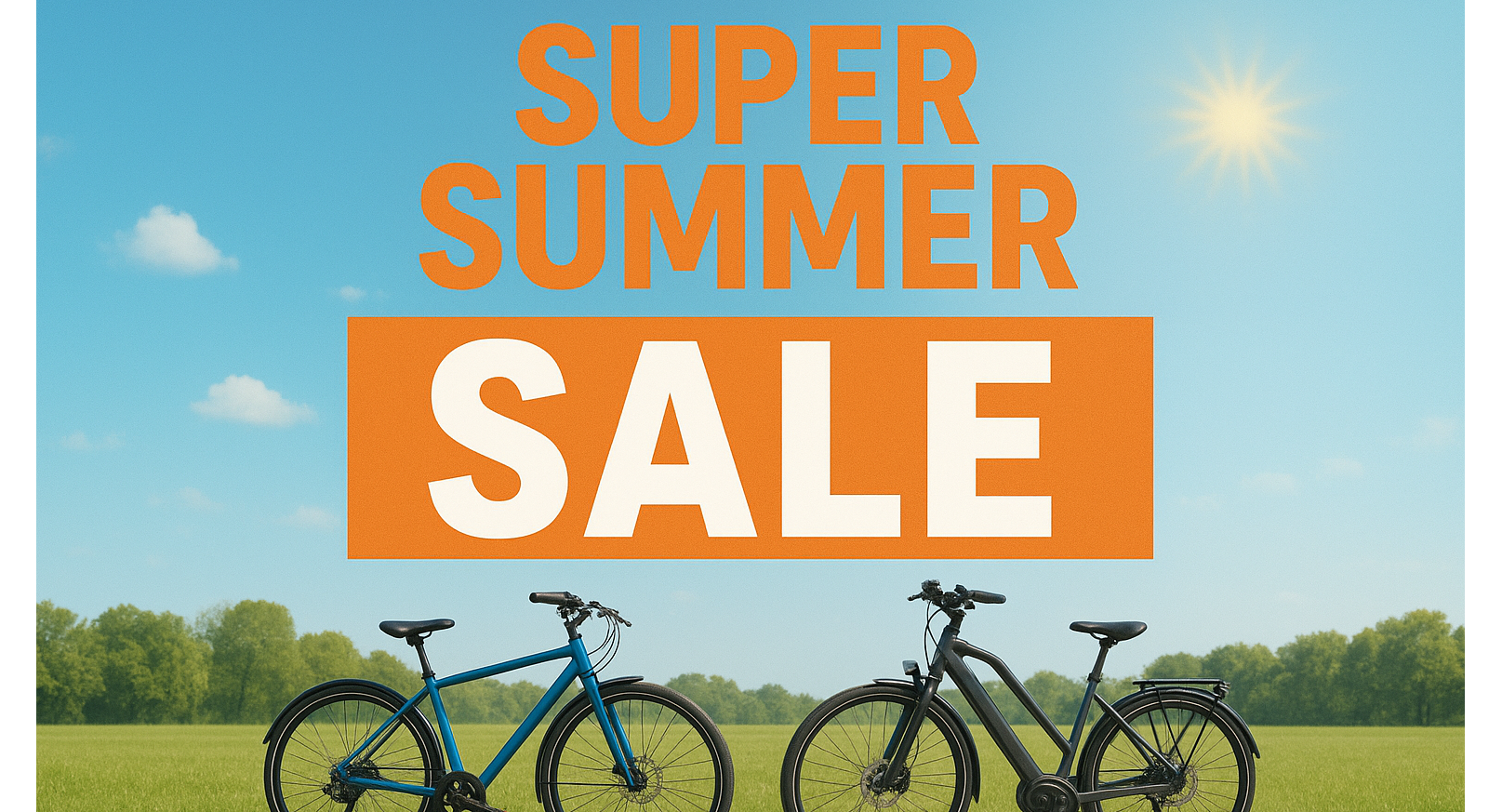 Super Sommer Sale für Fahrräder