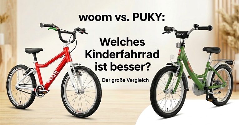 mehr zu woom vs. PUKY: Welches Kinderfahrrad ist besser? D...