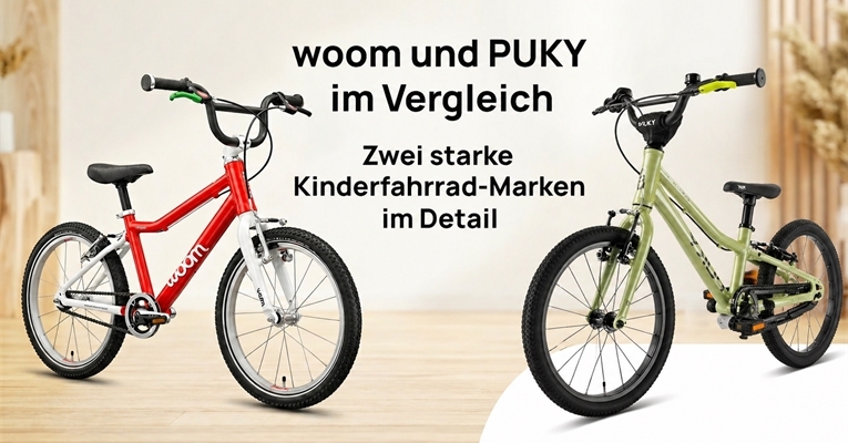 mehr zu woom und PUKY im Vergleich: Zwei starke Kinderfahr...