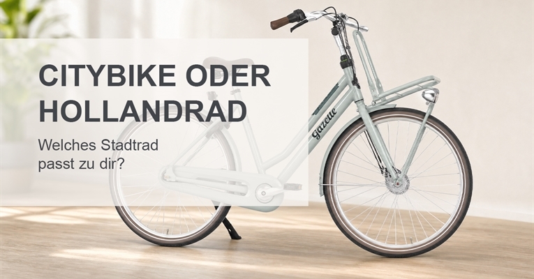 mehr zu Citybike und Hollandrad: Welches Stadtrad passt zu...